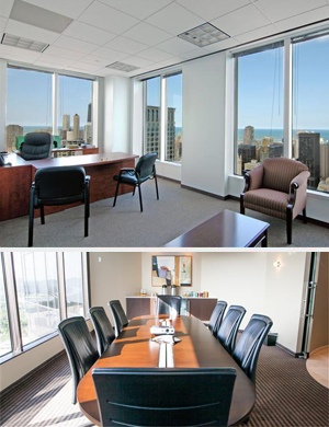 Office space and meeting room